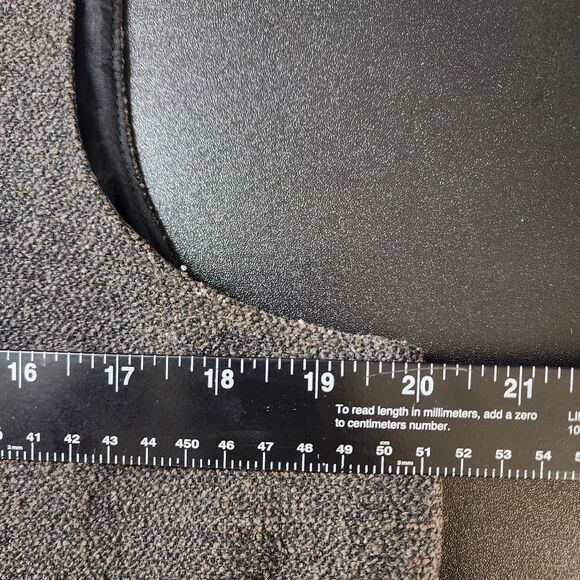 GAP Wool Blend Trapeze Mini Dress L Gray 60s Mod Twiggy Sleeveless Taiwan Y2K - Picture 7 of 7